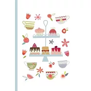Weekly Planner: A Week to View Diary and Organiser - Sunday Start with Afternoon Tea Cover Art