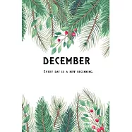 Bullet Journal " Every day is a new beginning.": Recipes Notebook/Journal Gift 120 page, Lined, 6x9 (15.2 x 22.9 cm)