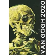 Van Gogh 2020: Art Planner and Datebook Monthly Weekly Scheduler and Organizer - Vertical Days Dated Layout with Monday