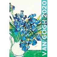 Van Gogh 2020: Art Planner and Datebook Monthly Weekly Scheduler and Organizer - Vertical Days Dated Layout with Monday