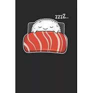 Kawaii Sushi Notebook - Japanese Journal Planner: Lolita Manga Organizer For Men Women Kids Dot Grid