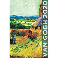 Van Gogh 2020: Art Planner and Datebook Monthly Weekly Scheduler and Organizer - Vertical Days Dated Layout with Monday