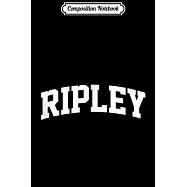 Composition Notebook: Ripley Vintage Sports Team Arch Journal/Notebook Blank Lined Ruled 6x9 100 Pages