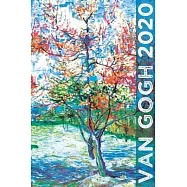 Van Gogh 2020: Art Planner and Datebook Monthly Weekly Scheduler and Organizer - Vertical Days Dated Layout with Monday