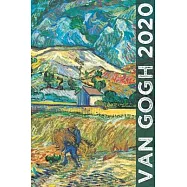 Van Gogh 2020: Art Planner and Datebook Monthly Weekly Scheduler and Organizer - Vertical Days Dated Layout with Monday