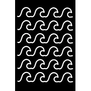 Wave Notebook: College Ruled Line Paper Pages Journal 6 x 9 Inches (15,2 x 22,9 cm) - I Love The Oceans Gift Idea