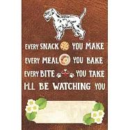 I&rsquo;&rsquo;ll Be Watching You Notebook Journal: 110 Blank Lined Papers - 6x9 Personalized Customized Soft Coated Wheaten