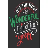 It&rsquo;&rsquo;s the most wonderful time of the year: Beautiful Christmas Journal to write in Best Wishes happy Christmas images