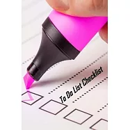 To Do List Checklist: Undated Daily Planner Notebook