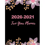 2020-2021 Two Year Planner: 2 Year Calendar- 24 Months Agenda Planner- Personal Appointment-Personal Appointment-8.5" X