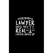  lined notebook Gift for Law student