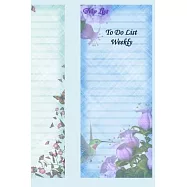 To Do List Weekly: Undated Daily Planner Notebook