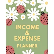 Expense Tracker & Organizer: Finance Monthly or Weekly Budget Planner Expense Tracker with Ladybirds - 100 Pages