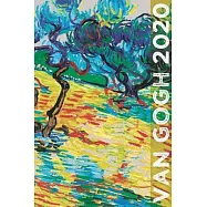Van Gogh 2020: Art Planner and Datebook Monthly Weekly Scheduler and Organizer - Vertical Days Dated Layout with Monday