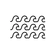 Wave Notebook: College Ruled Line Paper Pages Journal 6 x 9 Inches (15,2 x 22,9 cm) - Oceans of the World Gift Idea