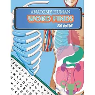 Anatomy Human Word-Finds For Doctor: Word Search Puzzles Books Train Your Brain, Search & Find, Activities Workbooks