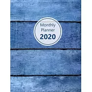 Monthly planner 2020: Large. Month on 2 pages. Incl. 2020 Calendar, Important dates section and Notes pages. 8.5" x