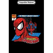 Composition Notebook: Marvel Amazing Spider-Man Comic Journal/Notebook Blank Lined Ruled 6x9 100 Pages