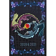 RPG D20 Dice battle Bordgame Calendar: Weekly Planner and 24 monthly planner 01.01.2020 - 31.12. 2021 Calendar A5 (6x9