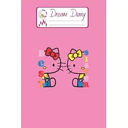 Dream Diary: Are You Kitten Me Right Meow Hello Kitty Blank Dream Diary Dream Journal Log Notebook Ruled Lined Planner