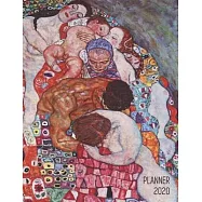 Gustav Klimt Daily Planner 2020: Death and Life Stylish Art Nouveau Scheduler: January-December (12 Months) Large