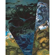 Planner: Cosmic Psychedelic Oil Painting Cover- Universal 12 Month - 1 Year No Date Undated Non dated Daily Weekly