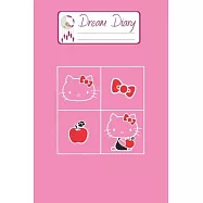 Dream Diary: Are You Kitten Me Right Meow Hello Kitty Blank Dream Diary Dream Journal Log Notebook Ruled Lined Planner