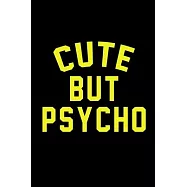 Cute but Psycho: Food Journal - Track your Meals - Eat clean and fit - Breakfast Lunch Diner Snacks - Time Items