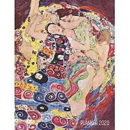 Gustav Klimt Planner 2020: The Maiden Painting Artistic Jugendstil Calendar Year Daily Organizer: January - December