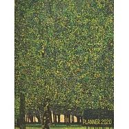 Gustav Klimt Daily Planner 2020: The Park Painting Beautiful Green Calendar Year Organizer: January - December 2020 (12