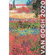 Van Gogh 2020: Art Planner and Datebook Monthly Weekly Scheduler and Organizer - Vertical Days Dated Layout with Monday
