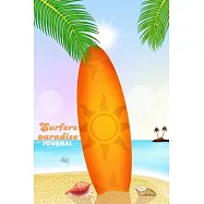 Surfers paradise JOURNAL DOT GRID STYLE NOTEBOOK: 6x9 inch daily bullet notes on dot grid design creamy colored pages