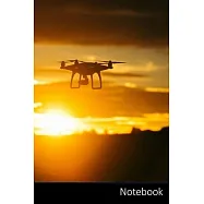 Notebook: Drone Bourdon Multicopter Carnet / Journal / Livre d&rsquo;&rsquo;&eacute;criture / Calepin / Agenda / Notes - 6 x 9 pouces (15