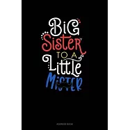 Big Sister To A Little Mr: Address Book