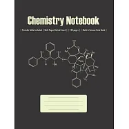Chemistry Notebook: Lined -- Composition Notebook -- Class Note Books -- Lab Notebook -- Organic Chemistry