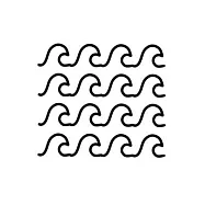 Wave Cover: College Ruled Line Paper Pages Journal 6 x 9 Inches (15,2 x 22,9 cm) - I Love The Ocean Gift Idea - Beach