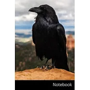 Notebook: Corneille, Corbeau, Oiseau, Noir Carnet / Journal / Livre d&rsquo;&rsquo;&eacute;criture / Calepin / Agenda / Notes - 6 x 9