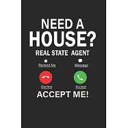 Realtor Notebook - Real Estate Agent Journal Planner: Seller Salesperson Organizer For Men Women Dot Grid