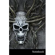 Notebook: Fond, Cr&acirc;ne, T&ecirc;te, Effrayant Carnet / Journal / Livre d&rsquo;&rsquo;&eacute;criture / Calepin / Agenda / Notes - 6 x 9 pouces