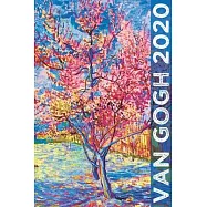 Van Gogh 2020: Art Planner and Datebook Monthly Weekly Scheduler and Organizer - Vertical Days Dated Layout with Monday
