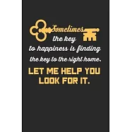 Realtor Notebook - Seller Agent Journal Planner: Real Estate Salesperson Organizer For Men Women Dot Grid