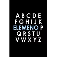 A B C D E F G H I J K Elemeno P Q R S T U V W X Y Z: 110 Game Sheets - 660 Tic-Tac-Toe Blank Games - Soft Cover Book