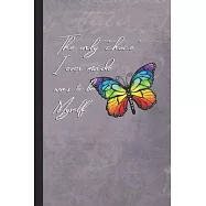 Rainbow Butterfly Notebook: Blank Composition Notebook To Record Your Thoughts and Journal Your Adventures