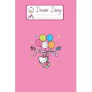 Dream Diary: Are You Kitten Me Right Meow Hello Kitty Blank Dream Diary Dream Journal Log Notebook Ruled Lined Planner