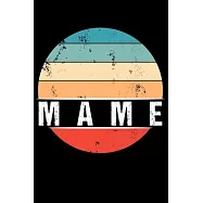 Mame: 100 Pages 6 &rsquo;&rsquo;x 9&rsquo;&rsquo; -Dot Graph Paper Journal Manuscript - Planner - Scratchbook - Diary