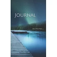 Journal: landscape jetty lake night sky
