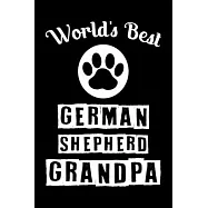World&rsquo;&rsquo;s Best German Shepherd Grandpa: Cute German Shepherd Lined journal Notebook, Great Accessories & Gift Idea for