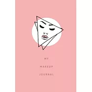 My Make-up Journal: 60 Professional Blank Face Charts for Make-up Artist