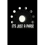 Notebook: Calendar / Planner 2020 Moon Phases Word Game Sarcasm Astronomy Gift 120 Pages, 6X9 Inches, Yearly, Monthly