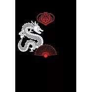 Notebook: Calendar / Planner 2020 Dragon Yinyang Yoga Meditation Japan Zen Gift 120 Pages, 6X9 Inches, Yearly, Monthly
